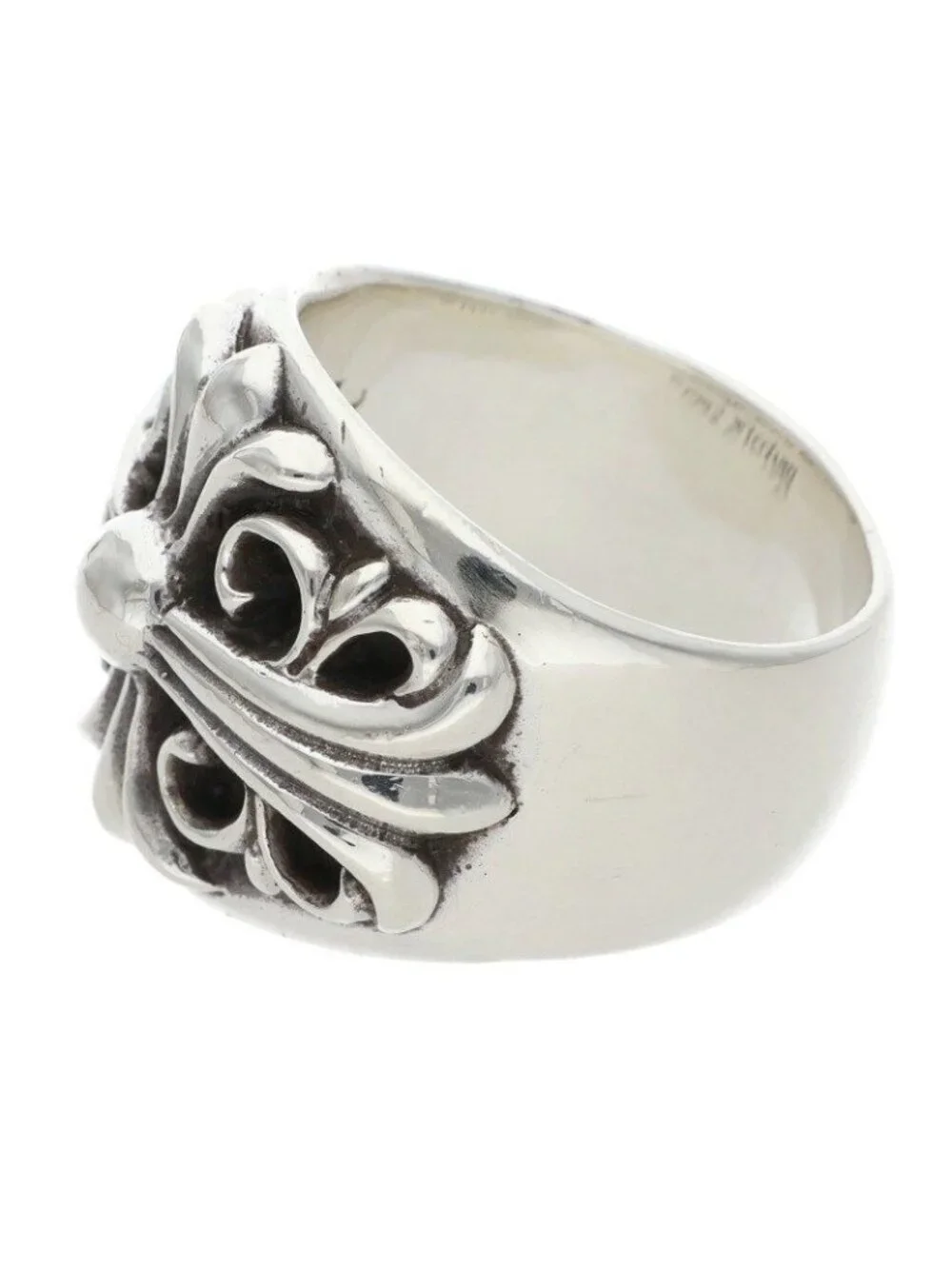 Chrome Hearts Keeper Silver Ring